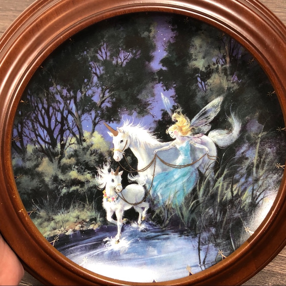 Twilight Trio by Mimi Jobe Collectible plate 1994